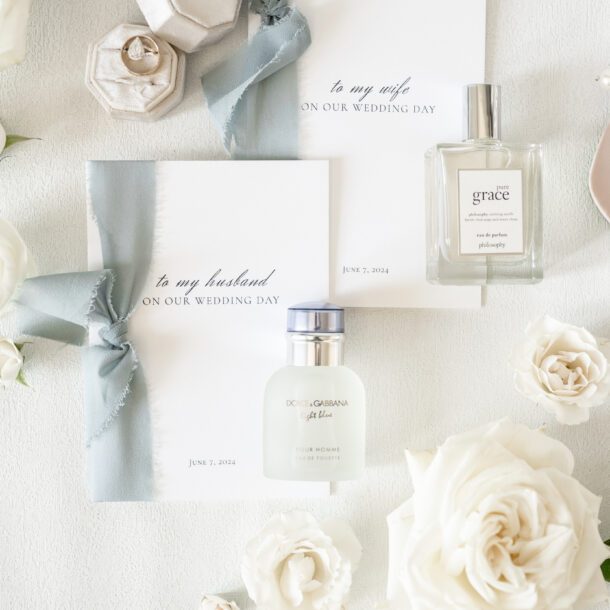 Elegant wedding day details captured for Bushel + Peck Photo's Wedding Photography Portfolio — featuring rings, bouquets, and sentimental keepsakes